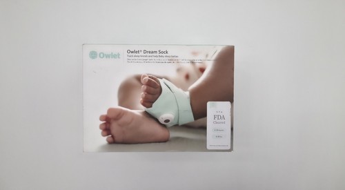 Owlet Dream Sock  Smart Baby Monitor - Mint color