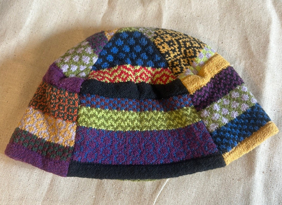 Solmate Socks One Size Beanie Patchwork 100% Recy… - image 2