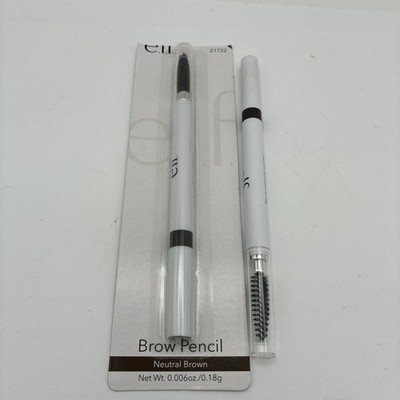 e.l.f. Instant Lift Brow Pencil, Neutral Brown - 2 PACK