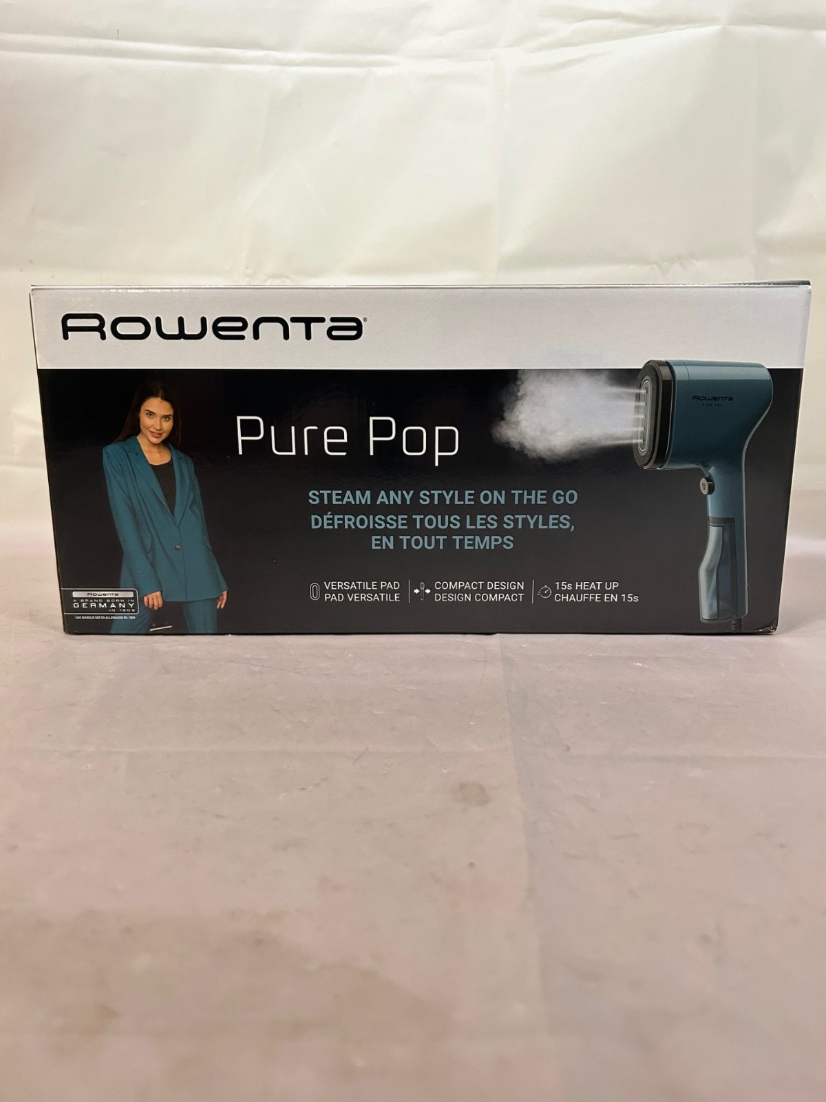 Rowenta Pure Pop Handheld Garment Steamer &ndash; Compact & Reli