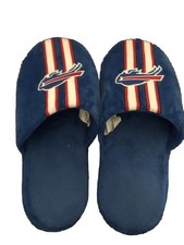 NFL Buffalo Bills FOCO Plush Sneaker Slippers Size XL Fits Size 13/14 .