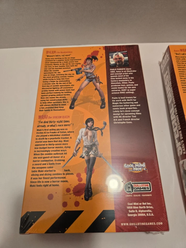 Zombicide: Paolo Parente Special Guest Box (1st Edition Kickstarter, 2014) NEW - Image 2 of 3