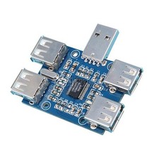 USB2.0 Hub Concentrator 4-Female 5V USB HUB Precise USB Expansion Module Board