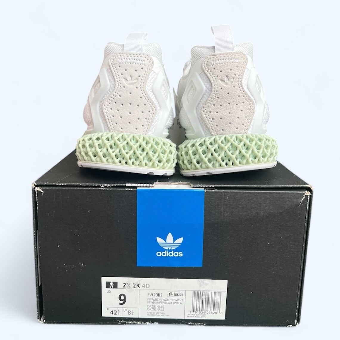 【新品未開封】Noc out White【レアデック】 Size 9 - adidas ZX 2K 4D Triple White for sale online | eBay