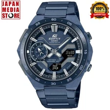 Casio Edifice ECB-2200YCB-2AJF WINDFLOW COOL BLUE EDITION Bluetooth Men Watch