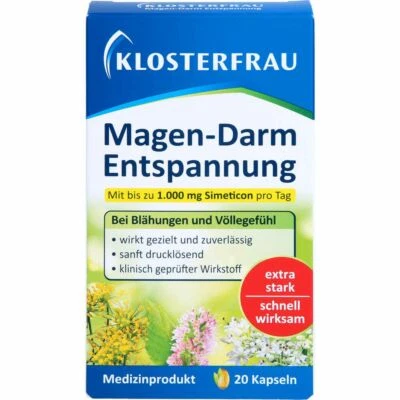 MCM KLOSTERFRAU VERTR. GMBH KLOSTERFRAU Magen-Darm Entspannung Kapseln 20 St PZN10917219