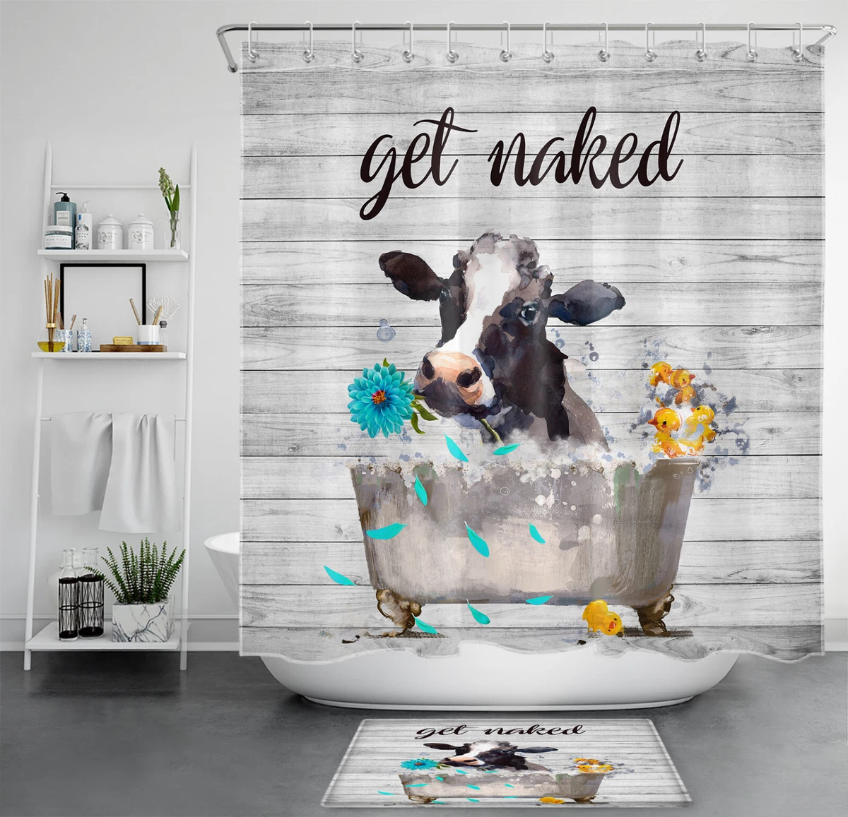 Cow online shower curtain