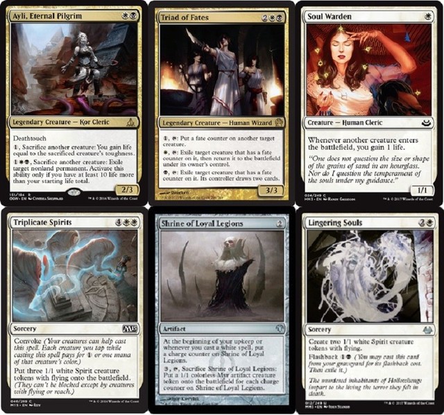 Orzhov's Spirits Deck Ayli Triad of Fates Magic Gathering MTG