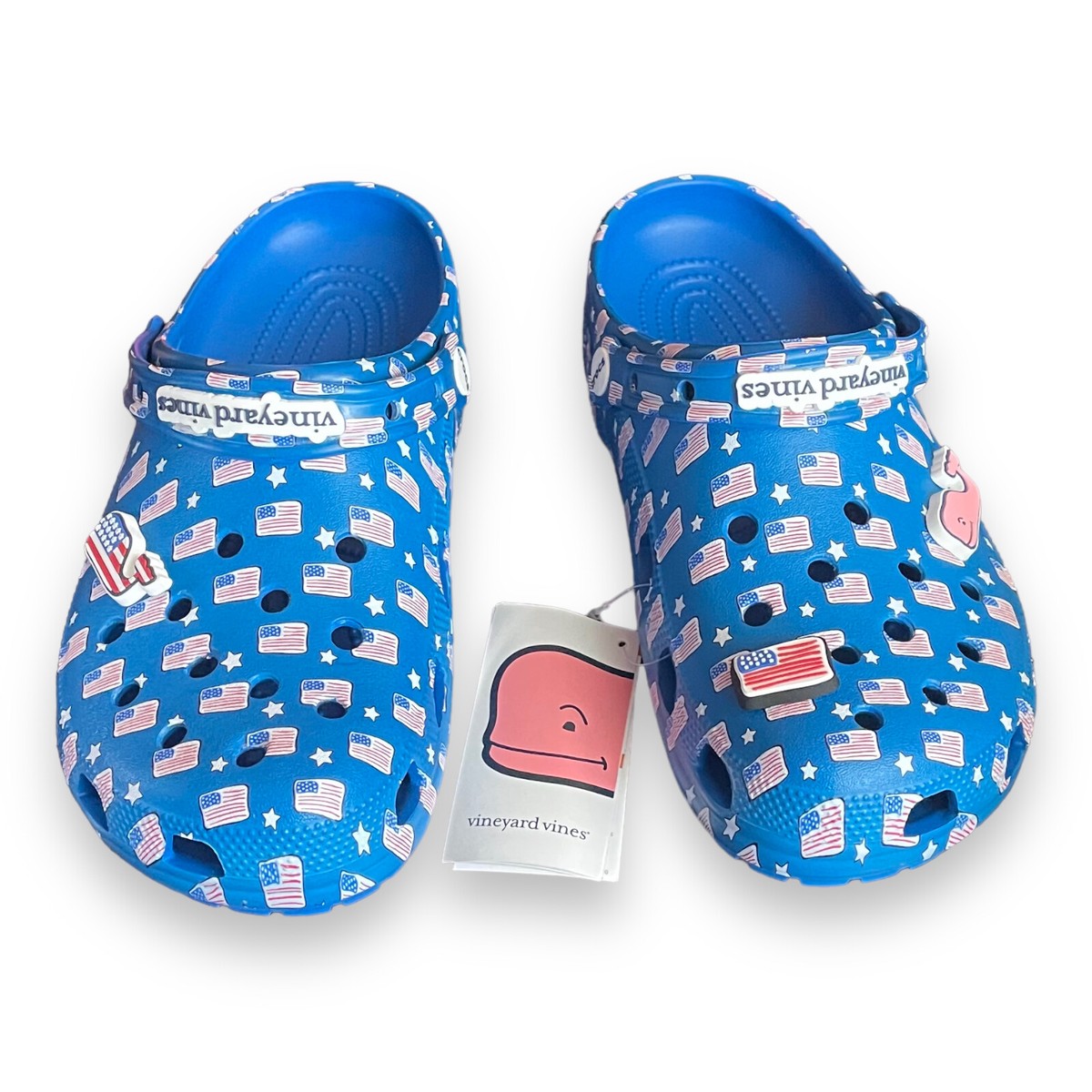 Crocs X Vineyard Vines 4th of July Men display picture 2