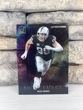 2023 Clearly Donruss Maxx Crosby Night Moves Case Hit 🔥 Raiders