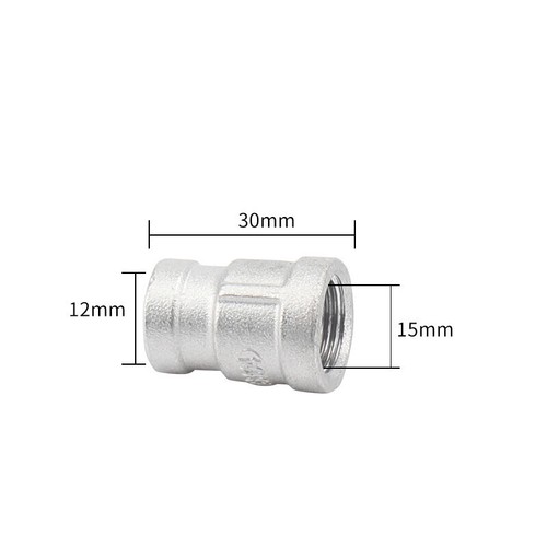 BSP Stainless Reducing Bushes Stainless Steel Pipe Fittings Female Connector - Picture 4 of 23