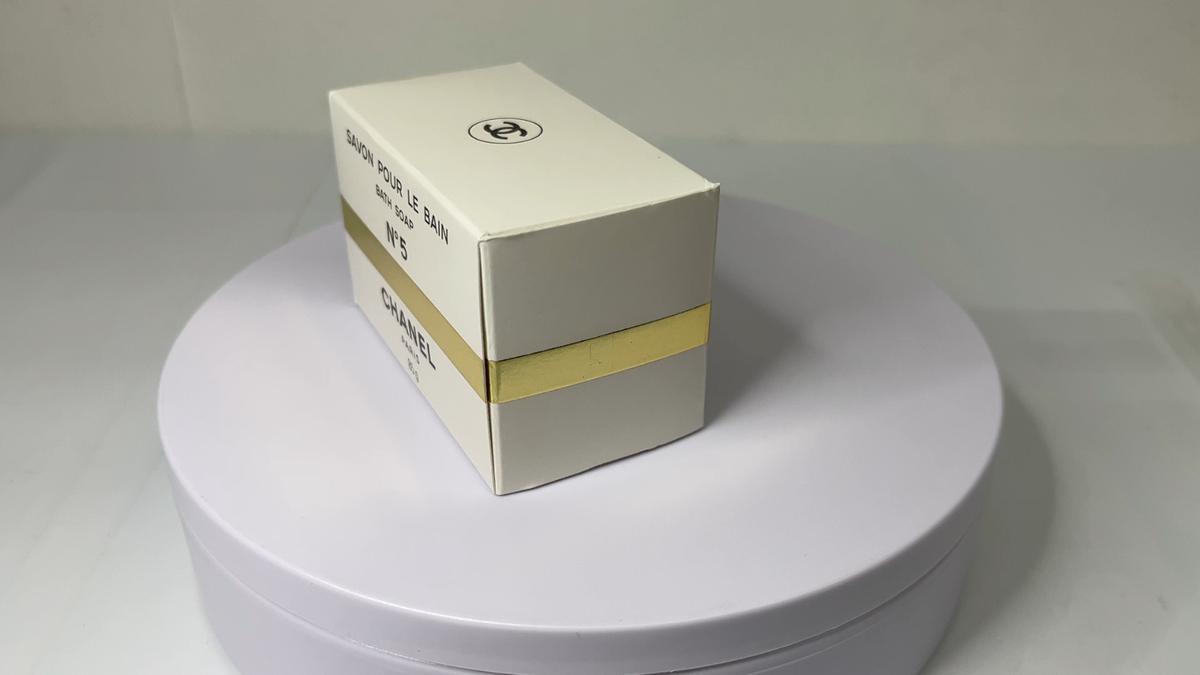 Chanel Savon Pour Le Bain Bath Soap No 5 85g 2.8 oz 01405/1 New