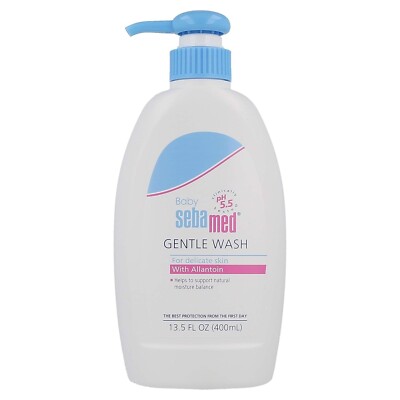 Sebamed Baby Gentle Wash Ph 5.5 With Allantoin| No Tears Formula. 400 ml