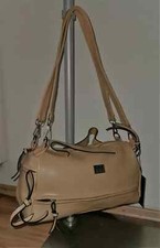 MANUMAR* Handtasche* beige* NEU* Baguette Bag* Stylisch* PU-Leder