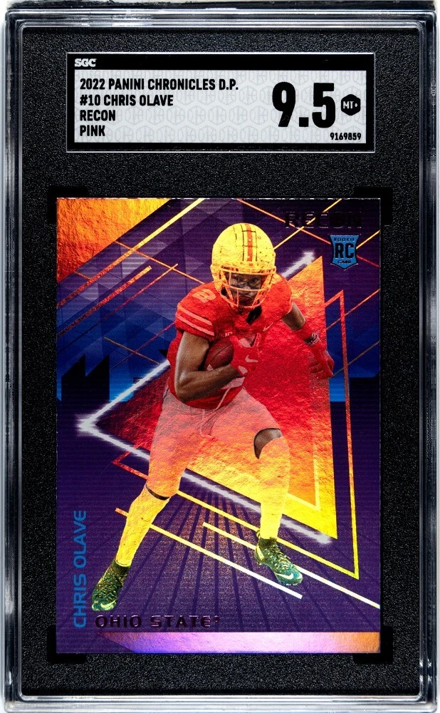 Chris Olave Panini Chronicles Draft Picks Recon #10 Pink