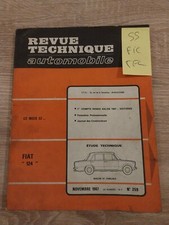Revue technique Fiat 124