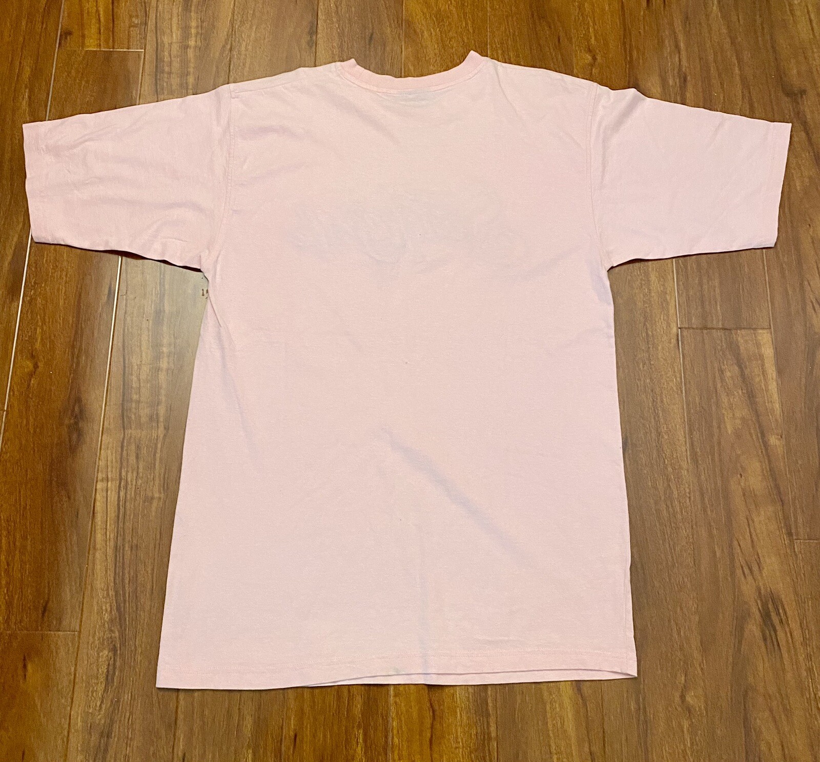 FILA NUOVO SENZA ETICHETTE! T shirt uomo Polo Sud stile logo girocollo rosa taglia L