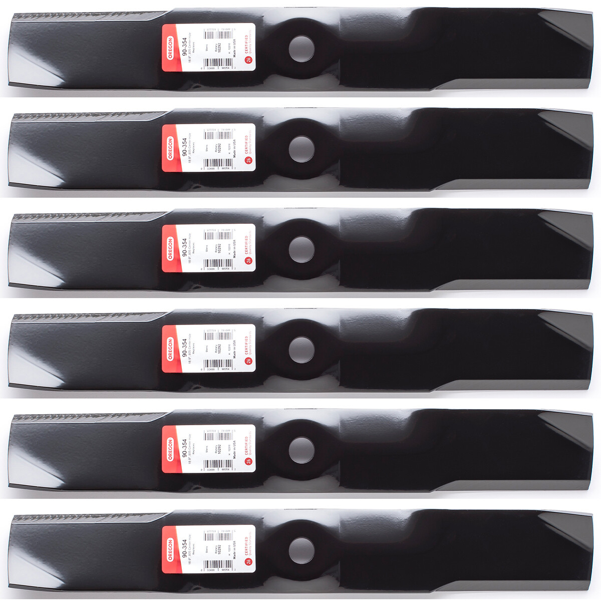 6 Lame Oregon Per John Deere 54&rdquo; &ndash; Compatibili Z425, Z435, Z445, X320, X340 &ndash; MPN 790-354