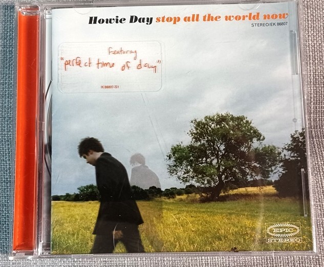Howie Day Stop All The World Now CD (Perfect Time of Day) 2003 Sony