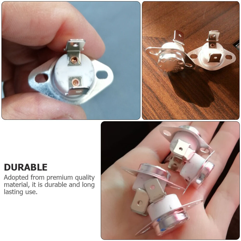 XYWHPGV KSD301 Thermostat 130°C/266°F 10A Normal Geschlossen N.C Justieren Sie den Schnappscheiben-Temperaturschalter für Mikrowelle, Backofen, Kaffeemaschine, Raucher 5 Stück(d72f1 dd3a3 e1b6c 87d66 XYWHPGV KSD301 Thermostat 130°C/266°F 10A Normal Geschlossen N.C Justieren Sie den Schnappscheiben-Temperaturschalter für Mikrowelle, Backofen, Kaffeemaschine, Raucher 5 Stück(d72f1 dd3a3 e1b6c 87d66