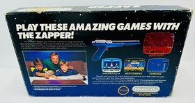 NES ZAPPER Authentic Nintendo NES-005 Light Gun Original Gray