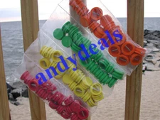 SURFBOARD LEASH CUP, MICRO STAINLESS BAR  FUTURE, FCS  - CHOOSE YOUR COLORS 