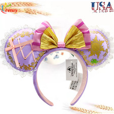 Disney Parks Rapunzel Tangled Pascal Mickey Minnie Mouse Ears Headband US