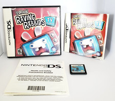 Rayman Raving Rabbids TV Party Nintendo DS - Complete with Box, Manual, Tested
