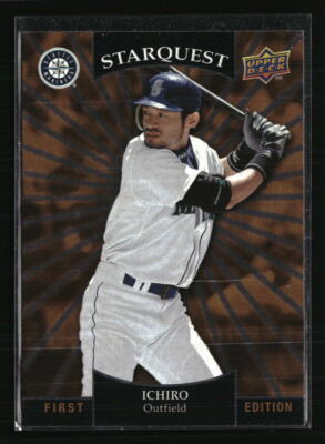 Ichiro Suzuki 2009 Upper Deck 1st Edition Star Quest #SQ-12