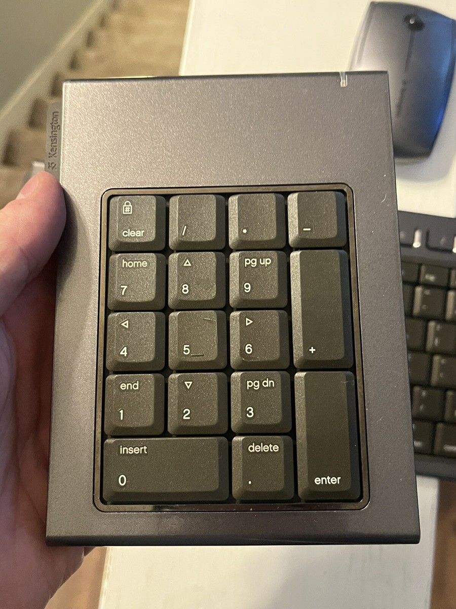 Kensington SlimBlade Media Notebook Set Mouse, Keyboard, Number