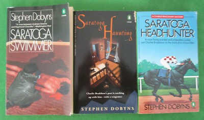 LOT 3 PB CHARLIE BRADSHAW SERIES BY STEPHEN DOBYNS:SARATOGA SWIMMER/HEADHUNTER +
