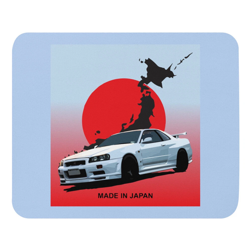 Tapis de souris Skyline R34 GTR Japon JDM