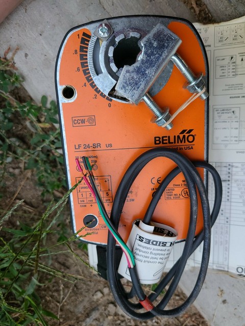 Belimo Lf24-sr 24v 50/60hz 5va 2.5w Spring Return Actuator for sale ...