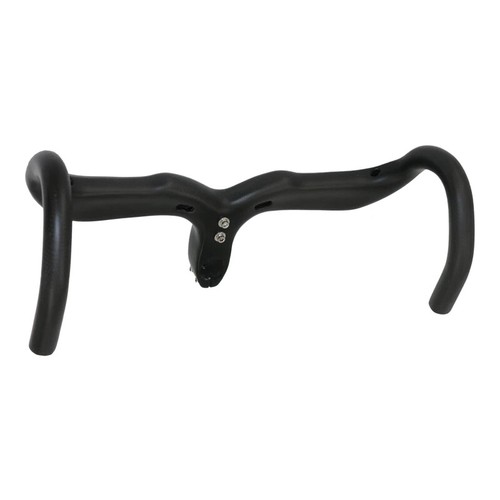 Full Carbon Fibre Road Bike Integrated Handlebar with Computer Stent Hole - Picture 4 of 15