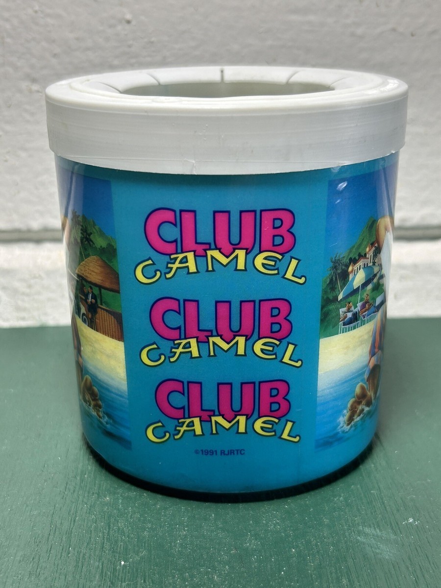 1991 Vintage Camel Club Hard Shell Koozie Coozie Wish You Were