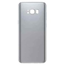 For Samsung Galaxy S8 Replacement Rear Battery Cover with Adhesive (Silver)