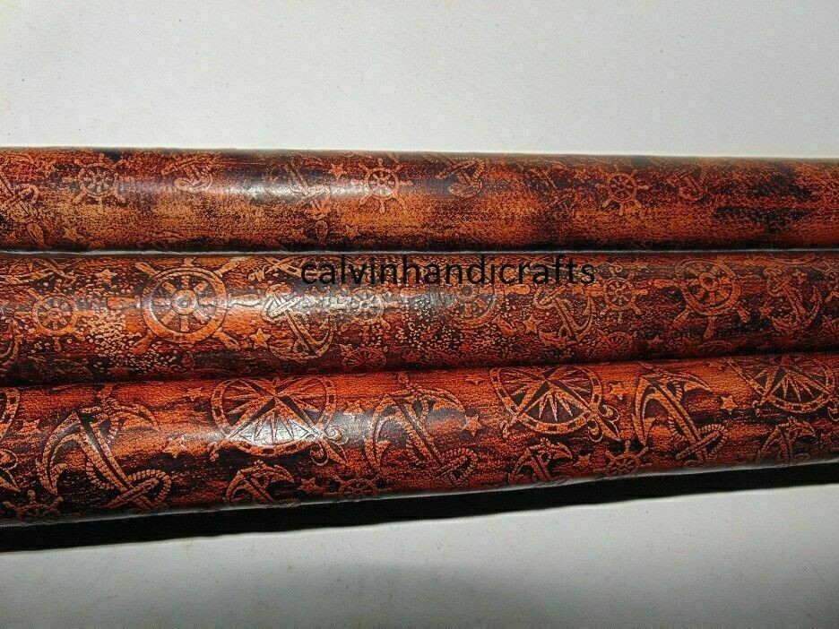 Solid Brass handle for walking stick round design… - image 2