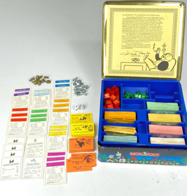 1985 Parker Brothers 1935 Commemorative Monopoly Edition Board