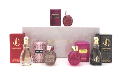 JIMMY CHOO Eau de Toilette 5個セット 40ml Jimmy Choo Floral Variety Fever Perfume - 5 Pc Mini Gift Set