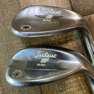 Titleist Vokey SM7 Tour Chrome 54°-14F and 60°-12D Wedge Flex 