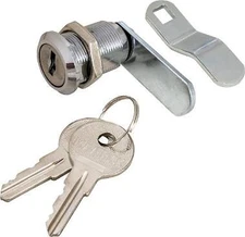 Sea-Dog Cam  Lock, 1-9/16" x 1-7/8" Arm, 2 Keys, 221930-1