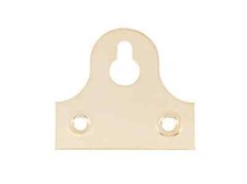 PICTURE MIRROR SLOTTED HANGING KEY BRASS PLATED 19-50mm GLASS PLATES - FRAME