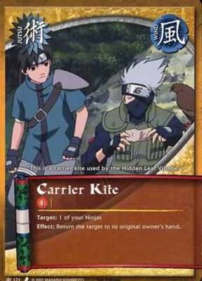Carrier Kite - J-121 - Common - Unlimited Edition - Diamond Foil Curse of the Sa