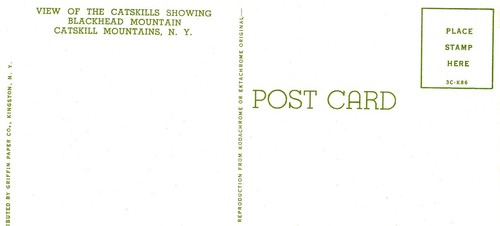 Catskill Mountains, mit Mitessern, New York, 1953 --POSTKARTE - Bild 2 von 2