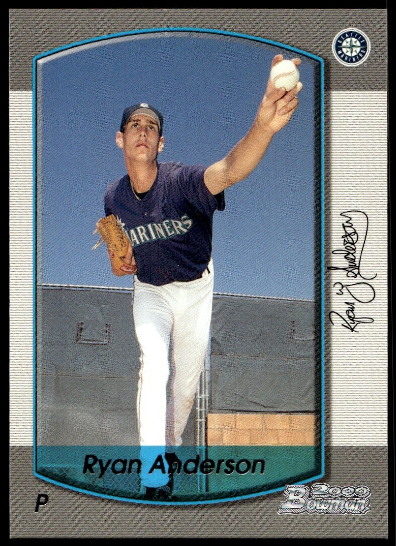 Ryan Anderson 2000 Bowman #180 Seattle Mariners Baseball
