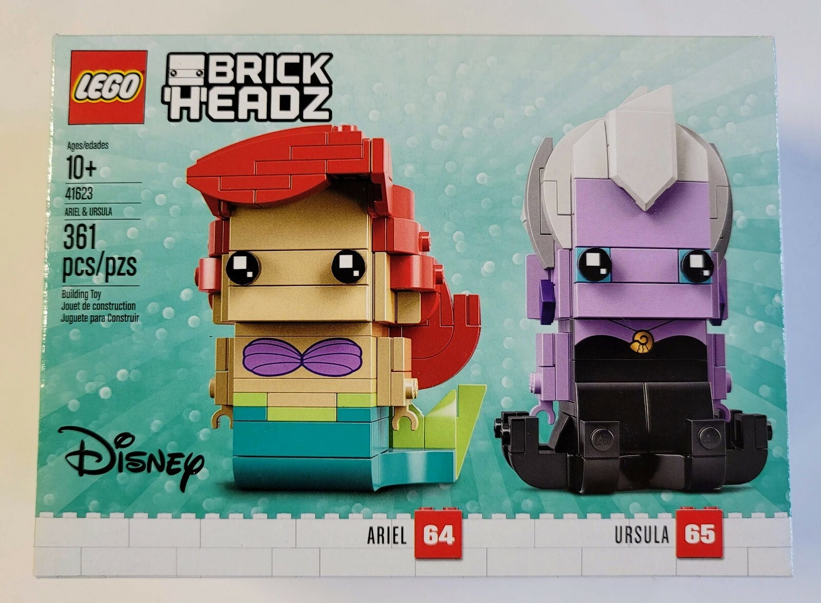 lego ariel brickheadz