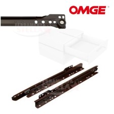 CP GUIDE GUIDA SCORREVOLI X CASSETTI MOBILI CUCINA ARMADIO 30CM MARRONE 25 KG