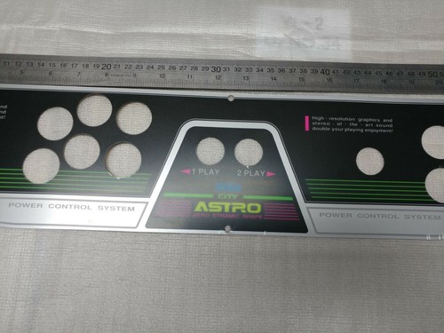 5x Autocollant Panneau de Commande Sega pour Pièces Vidéo Machine Arcade - Photo 8/9