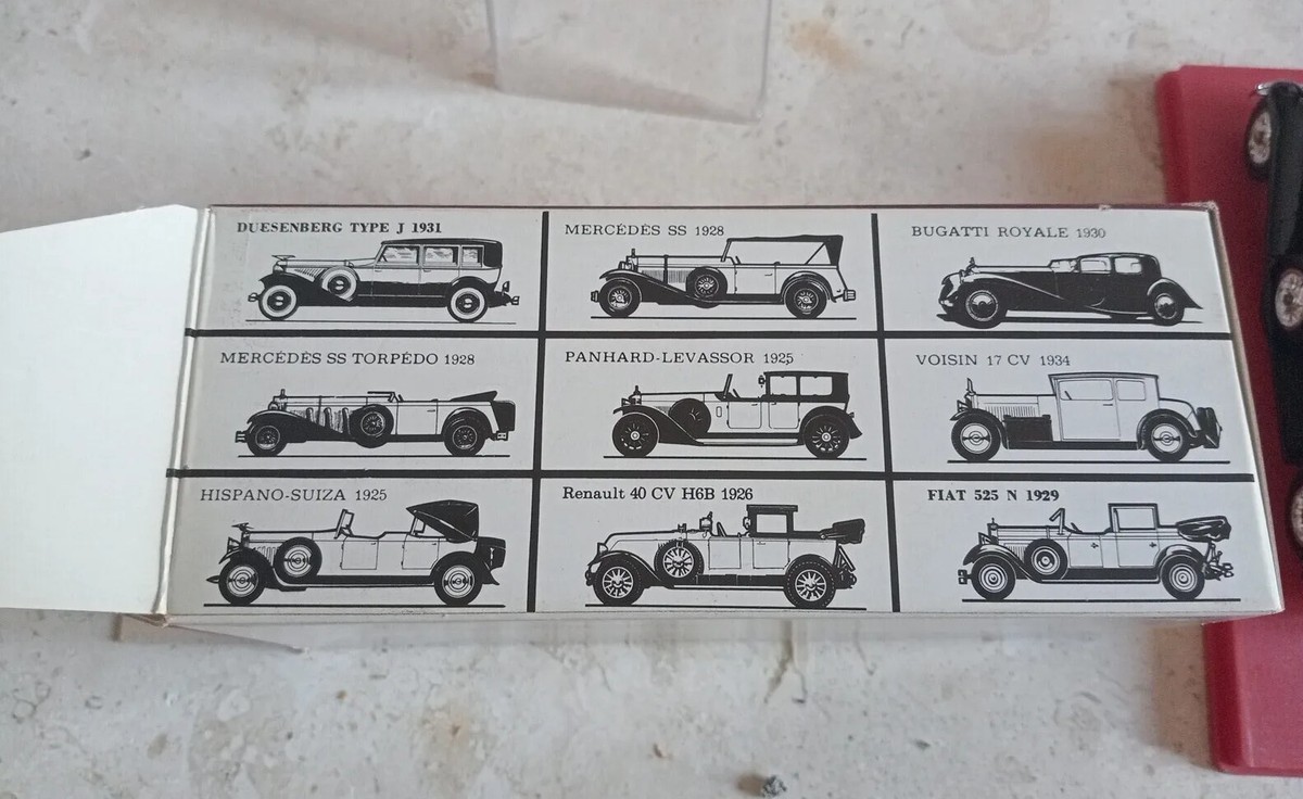 Modèle Réduit SOLIDO Mercedes SS1928 Série Âge D'Or - Édition 1963, Avec Boîte, Très Bon état