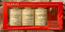 Olaplex Shine Bright Holiday Gift Set Shampoo Conditioner Bonding Oil New In Box